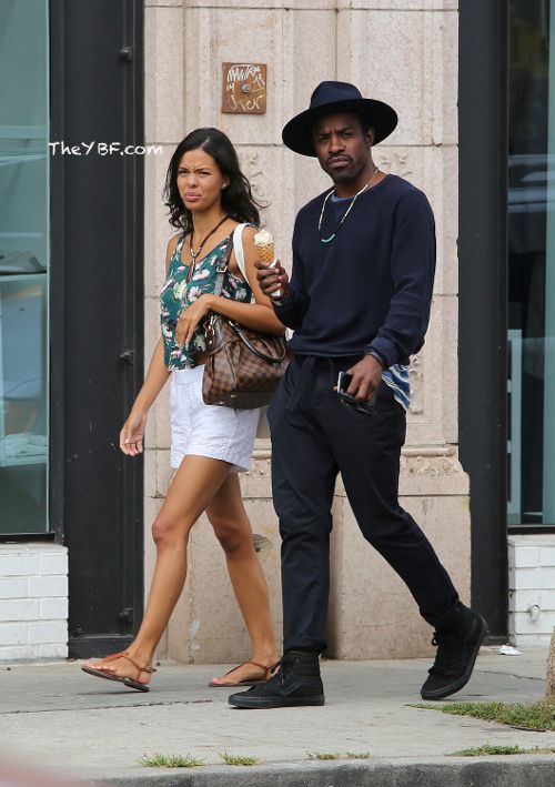 Andre 3000 & Girlfriend Dominique Maldonado Spotted In Venice Beach